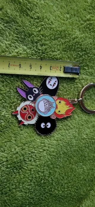 Set Totoro y Llavero Spinner Studio Ghibli