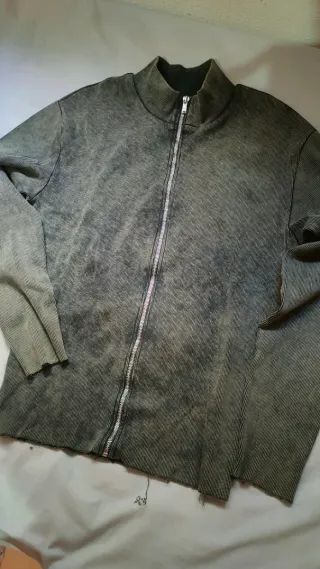 Chaqueta canalé zara