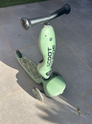 Patinete infantil 3 ruedas verde