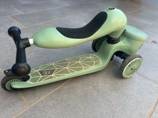 Patinete infantil 3 ruedas verde