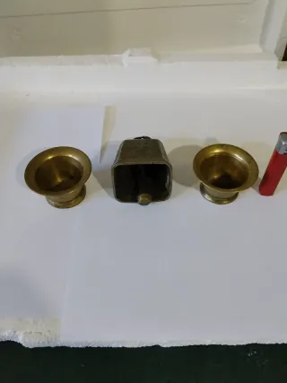 2 Almireces y Campana de Bronce