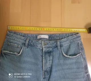 Falda vaquera larga Zara