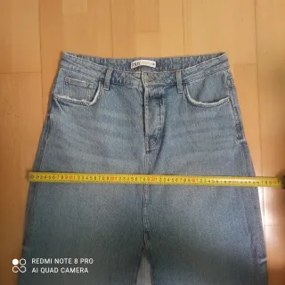 Falda vaquera larga Zara