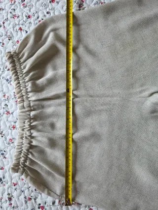 Pantalón beige de punto