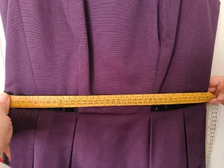 Vestido morado Adolfo Dominguez Talla M