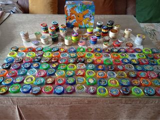 Tazos Pokemon, Shin Chan, Yugi Oh, Bleyblade,etc.