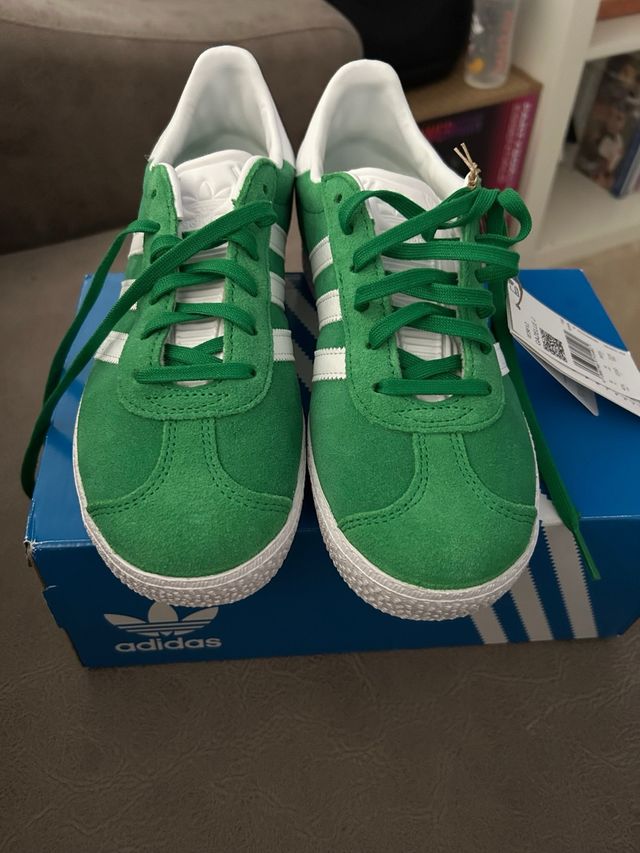 Zapatillas Adidas Gazelle Verdes Talla 36 y 38