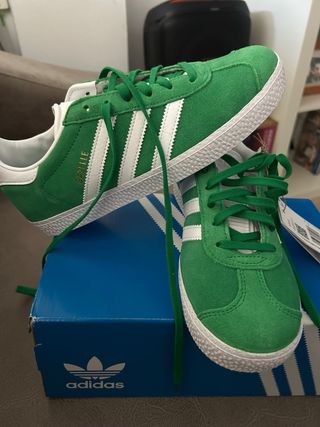 Zapatillas Adidas Gazelle Verdes Talla 36 y 38