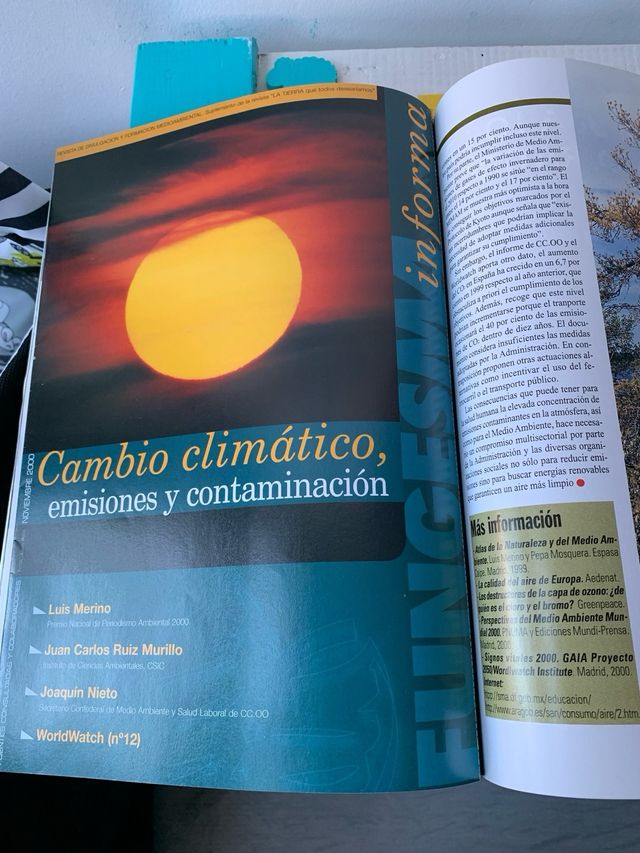 lote de 3 revistas de la Tierra