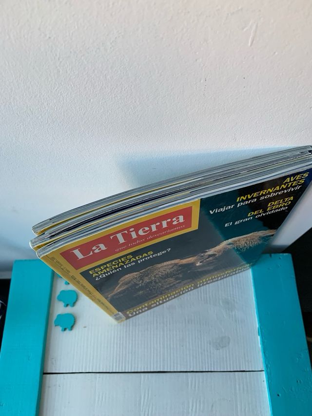 lote de 3 revistas de la Tierra