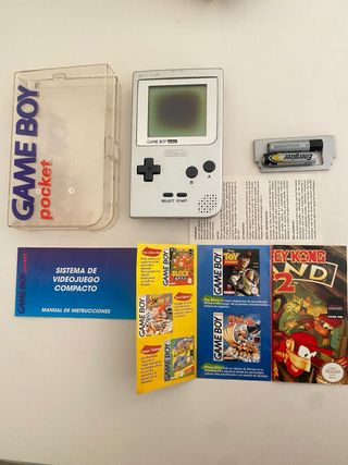 Nintendo Game Boy Pocket Plata
