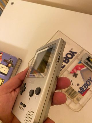 Nintendo Game Boy Pocket Plata