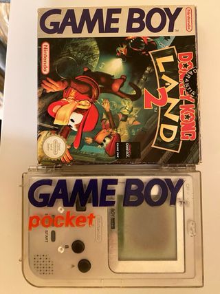 Nintendo Game Boy Pocket Plata