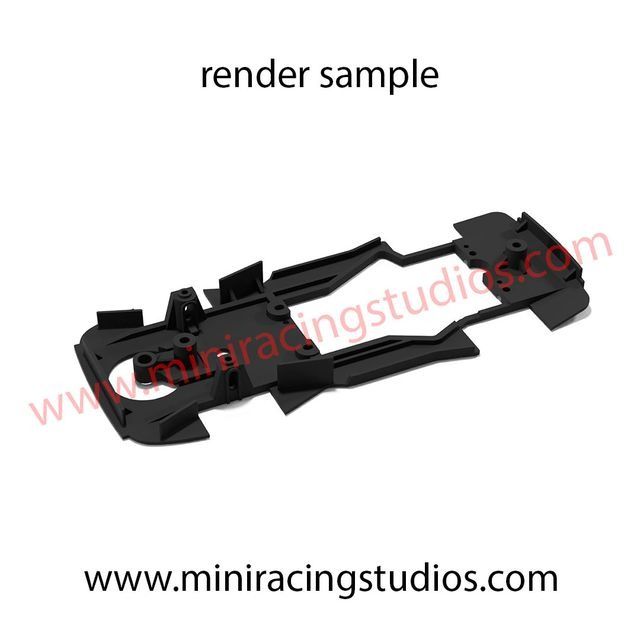 Chasis 3D Mercedes CLK GTR NINCO MiniRacingStudios