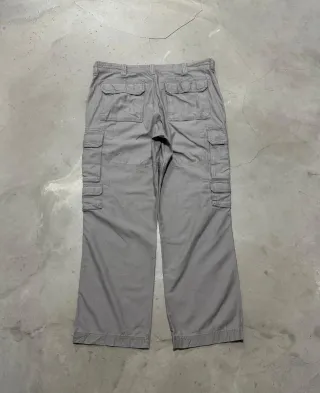 American vintage cargo pantaloni grey uomo 38x30