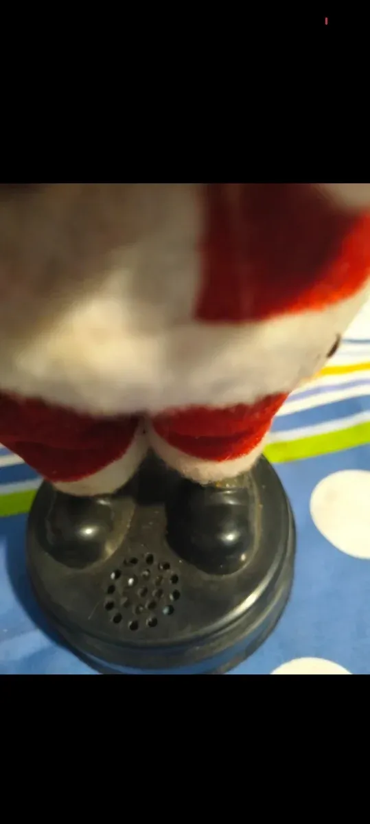 Babbo Natale Vintage con Candela