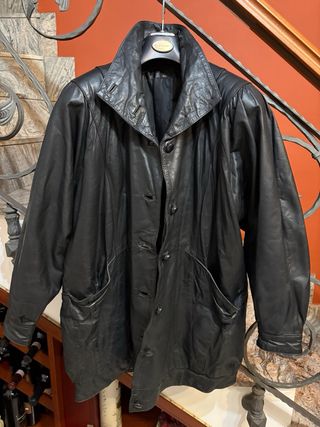 Giacca da donna in vera pelle vintage anni 90