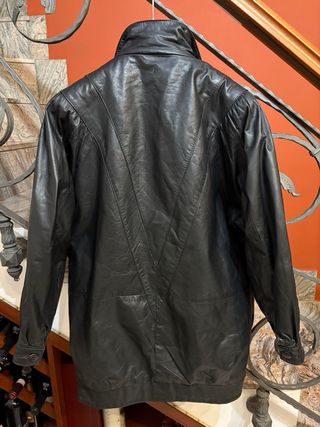 Giacca da donna in vera pelle vintage anni 90