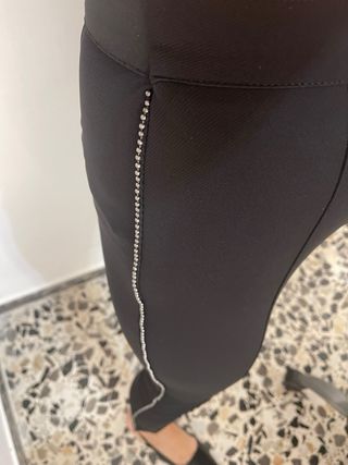 Pantaloni skinny eleganti neri