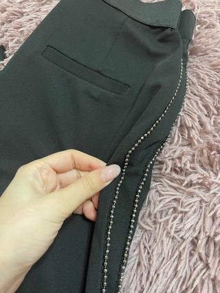 Pantaloni skinny eleganti neri