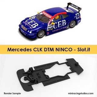 Chasis 3D para Mercedes CLK DTM de Ninco - Slot.it