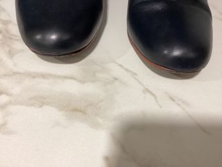 Botín Adolfo Domínguez Piel Azul Marino