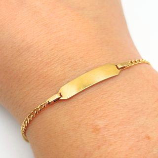 Pulsera Esclava Oro 18K, 2.13gr 16cm
