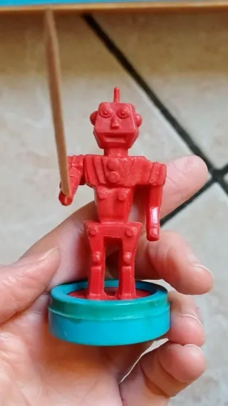 Atomic Robot gioco in scatola vintage Clementoni