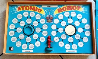 Atomic Robot gioco in scatola vintage Clementoni