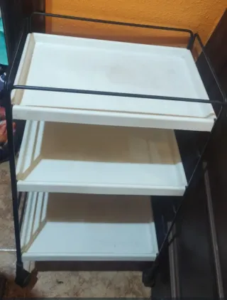Carrito peluquería 3 estantes