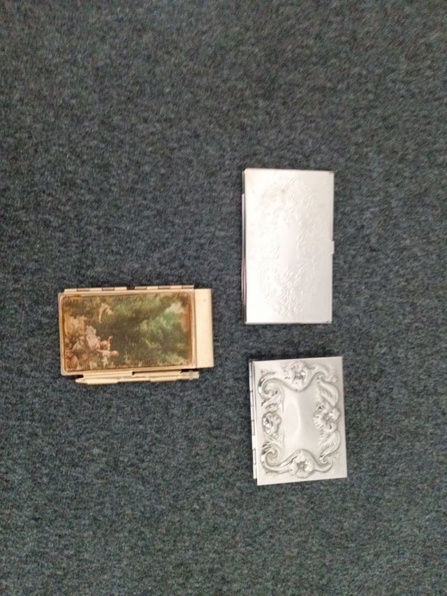 Lote 3 pitilleras antiguas