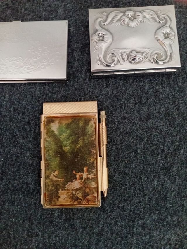 Lote 3 pitilleras antiguas