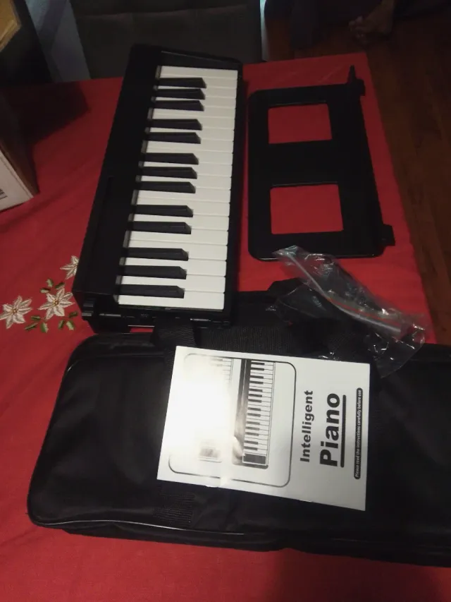 Piano 61 teclas plegable
