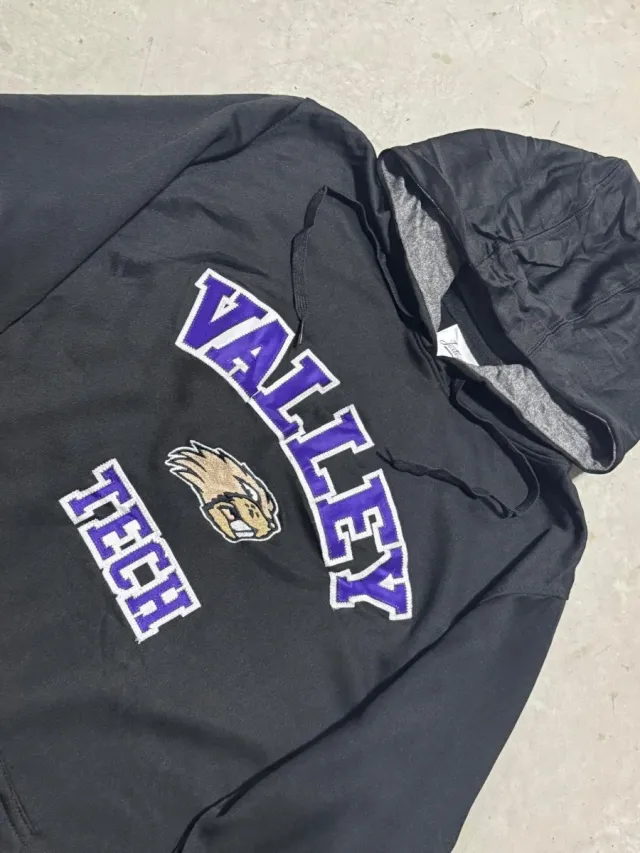 Felpa cappuccio vintage USA uomo tg M