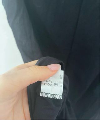 Top con strass e bottoni gioiello