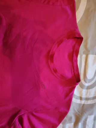 Camiseta deportiva mujer rosa