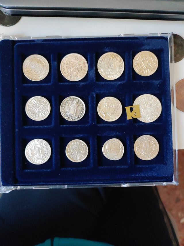 Colección de 12 Monedas Valencianas Las Provincias