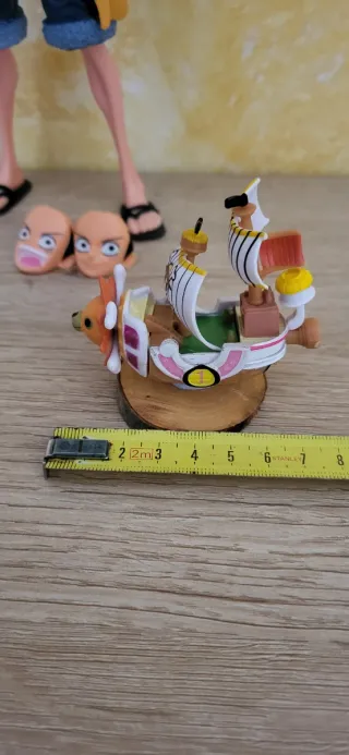 Muñeco Luffy + Barco One Piece