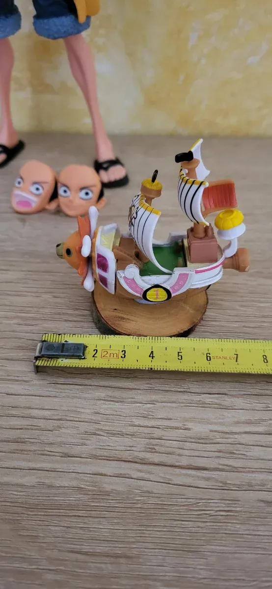 Muñeco Luffy + Barco One Piece