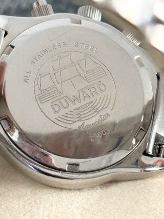 Reloj Duward Aquastar Cronógrafo