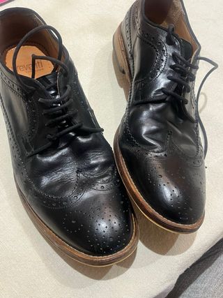 Zapatos negros de vestir Preventi