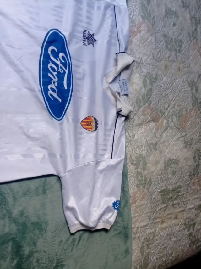 Camiseta Valencia Piojo Luanvi Blanca