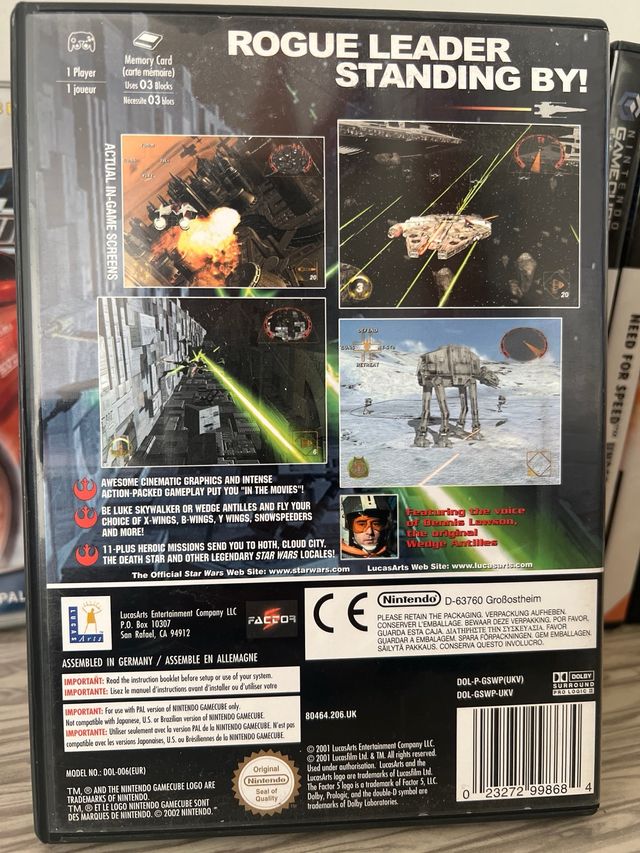 Star Wars Rogue Leader: Rogue Squadron II - GameCu