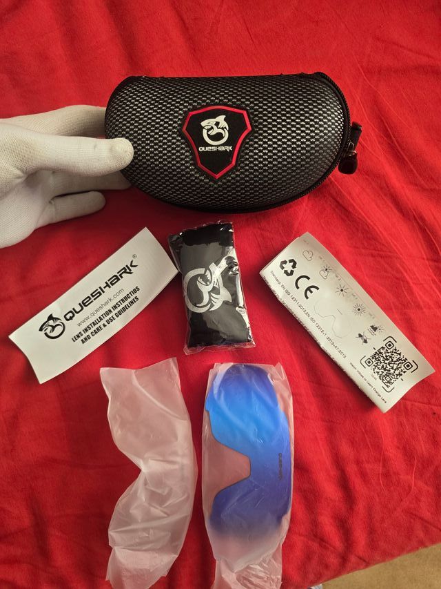 Cristal Gafas Sol Queshark Azul