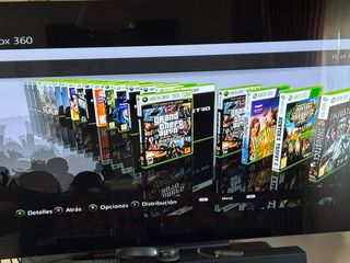 Xbox 360 Negra con Kinect y Juegos.