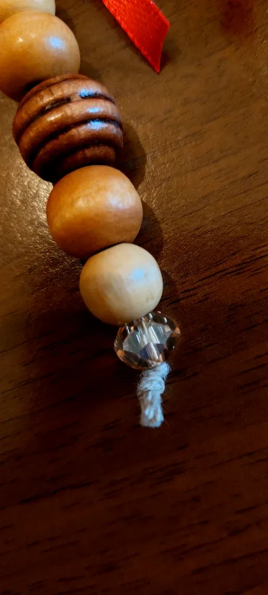 Addobbi albero natale legno