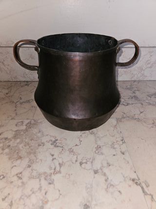 Pentola in rame '800 coda di rondine