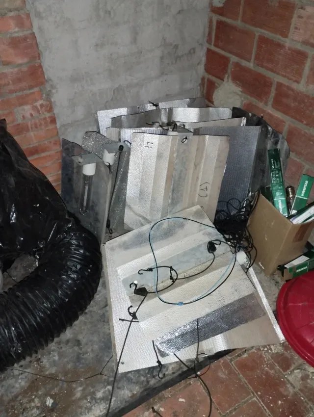 Lámparas reflectantes para cultivo