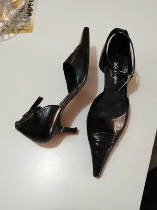 Zapatos de tacón negros El Corte Inglés