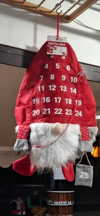 Calendario Avvento Gnomo Natale NATALUNA
